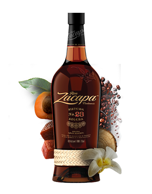 Zacapa Centenario Rum Bottle